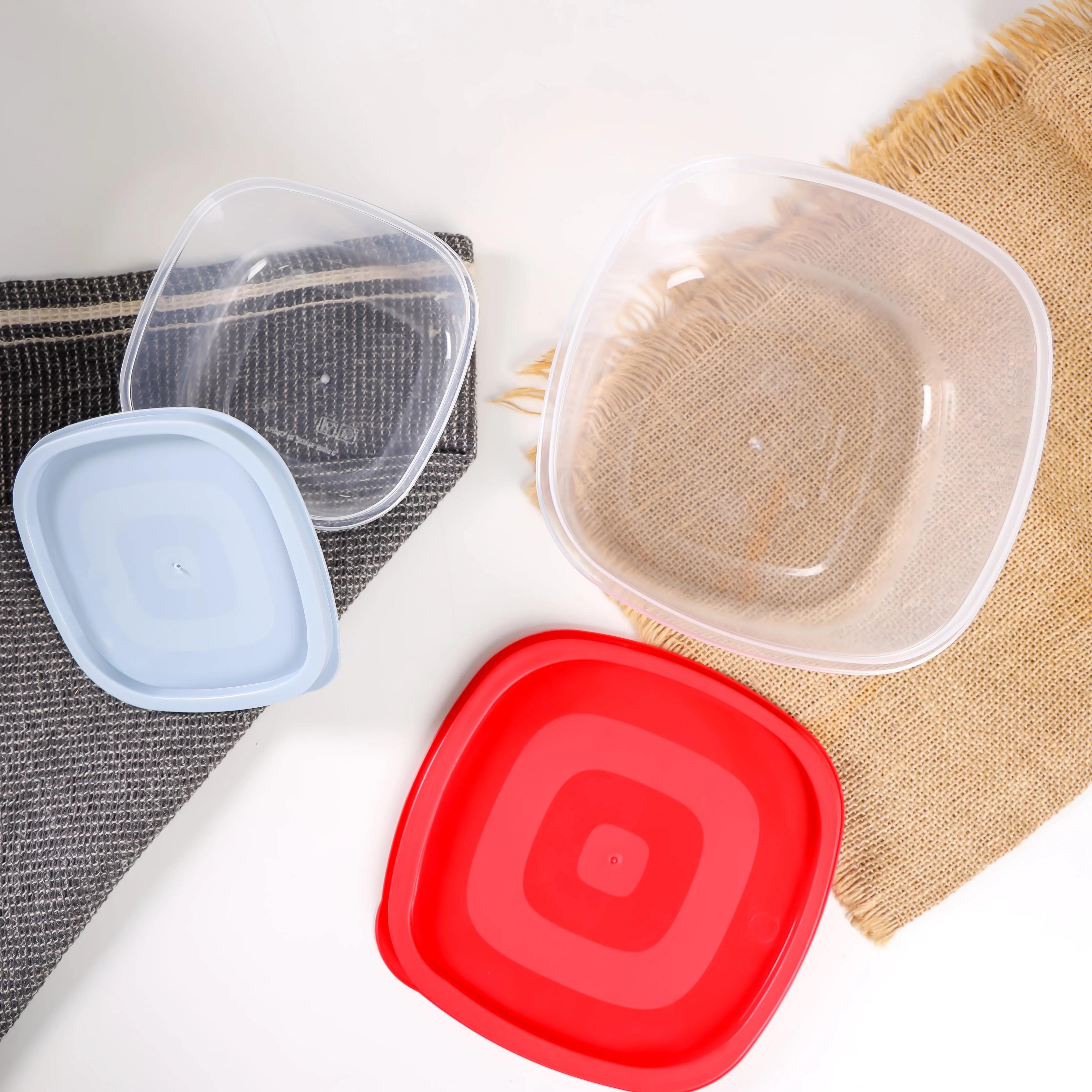 Royalford RF12485 7PC storage box set| BPA free material with airtight lids, freezer & dishwasher safe design| see-through containers & multiple sizes for food storage| - Image 5