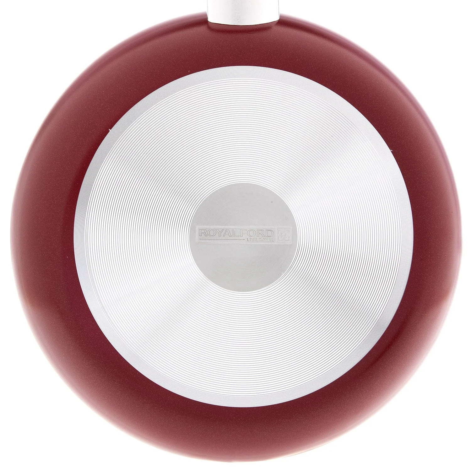 Royalford RF1262FP26 26cm Non-Stick Flat Fry Pan | Triple 3-Layer Coating |3mm Thick Aluminium Body| Heat-Resistant Bakelite Handle |Spin Base & Multi-Hob Compatibility - Image 4