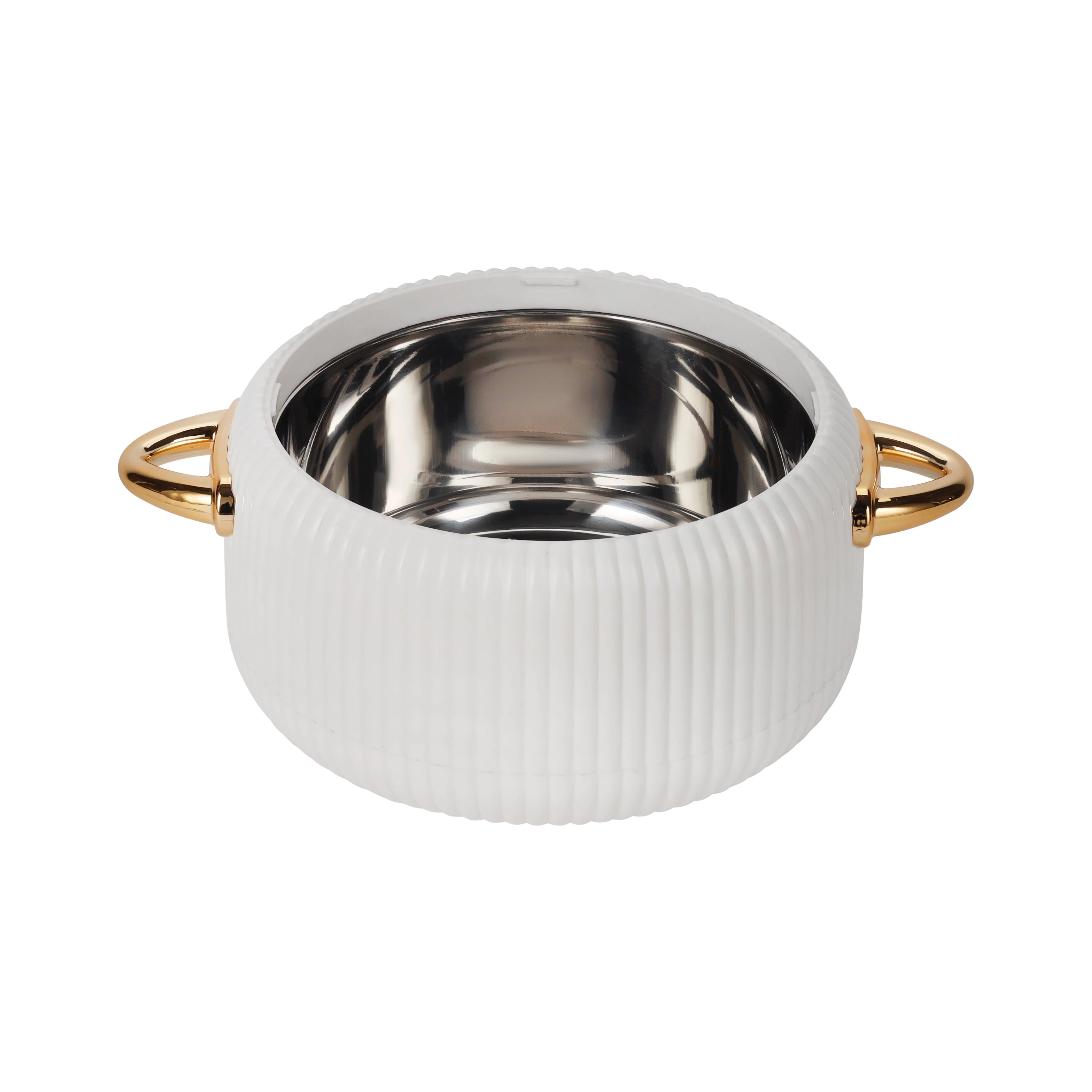 Royalford RF12711 2800ml Pearl Insulated Hot Pot | Stainless Steel Inner Casing | Super PU Insulation | Firm Twist Lock Lid & Durable PP Outer Body for Hot Food Storage - Image 4