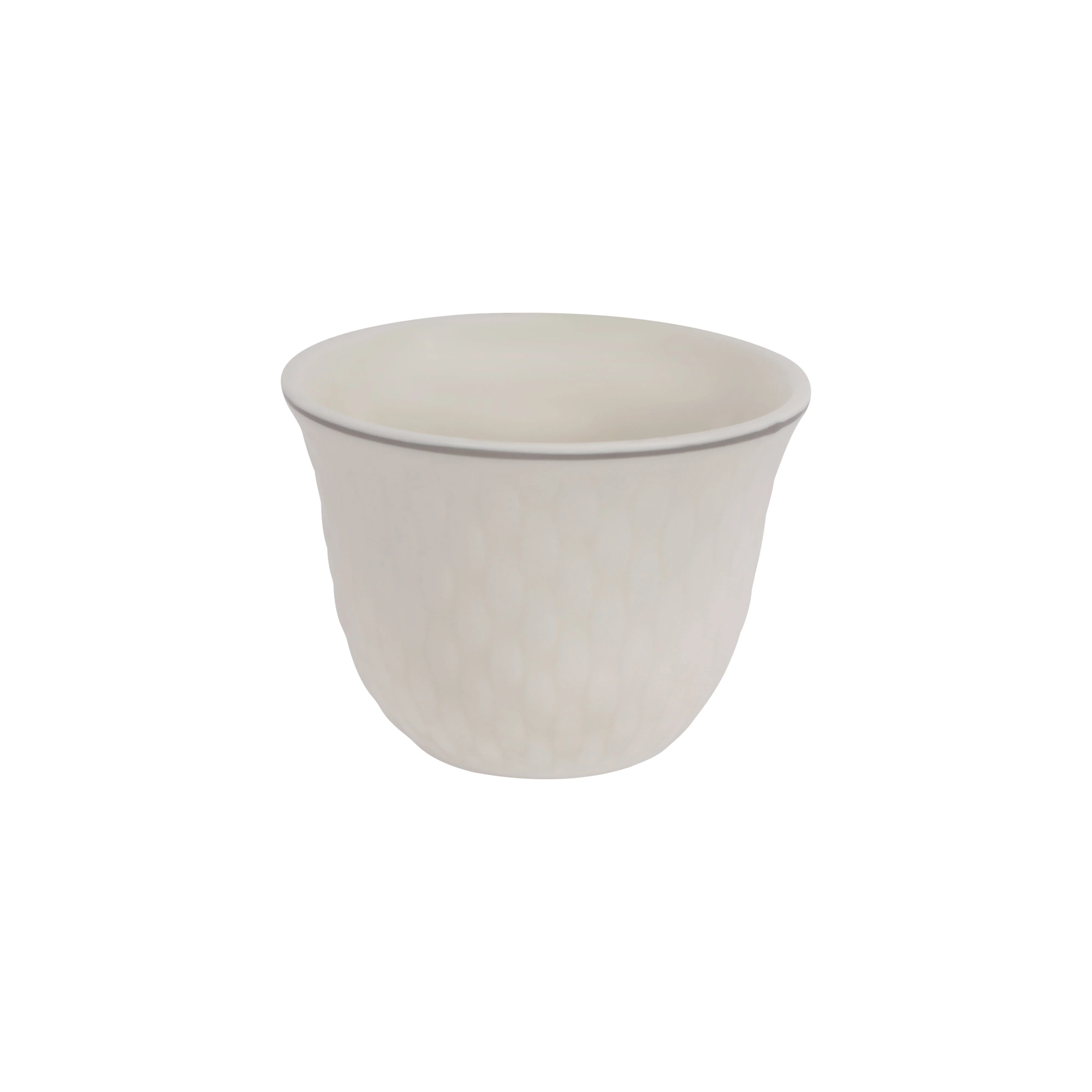 Royalford RF12827 Bone China Cawa Cups 12Pc Set | 80ML White Arabic Coffee & Tea Cups | Lightweight, Chip Resistant, Microwave, Freezer & Dishwasher Safe Tableware - Image 4