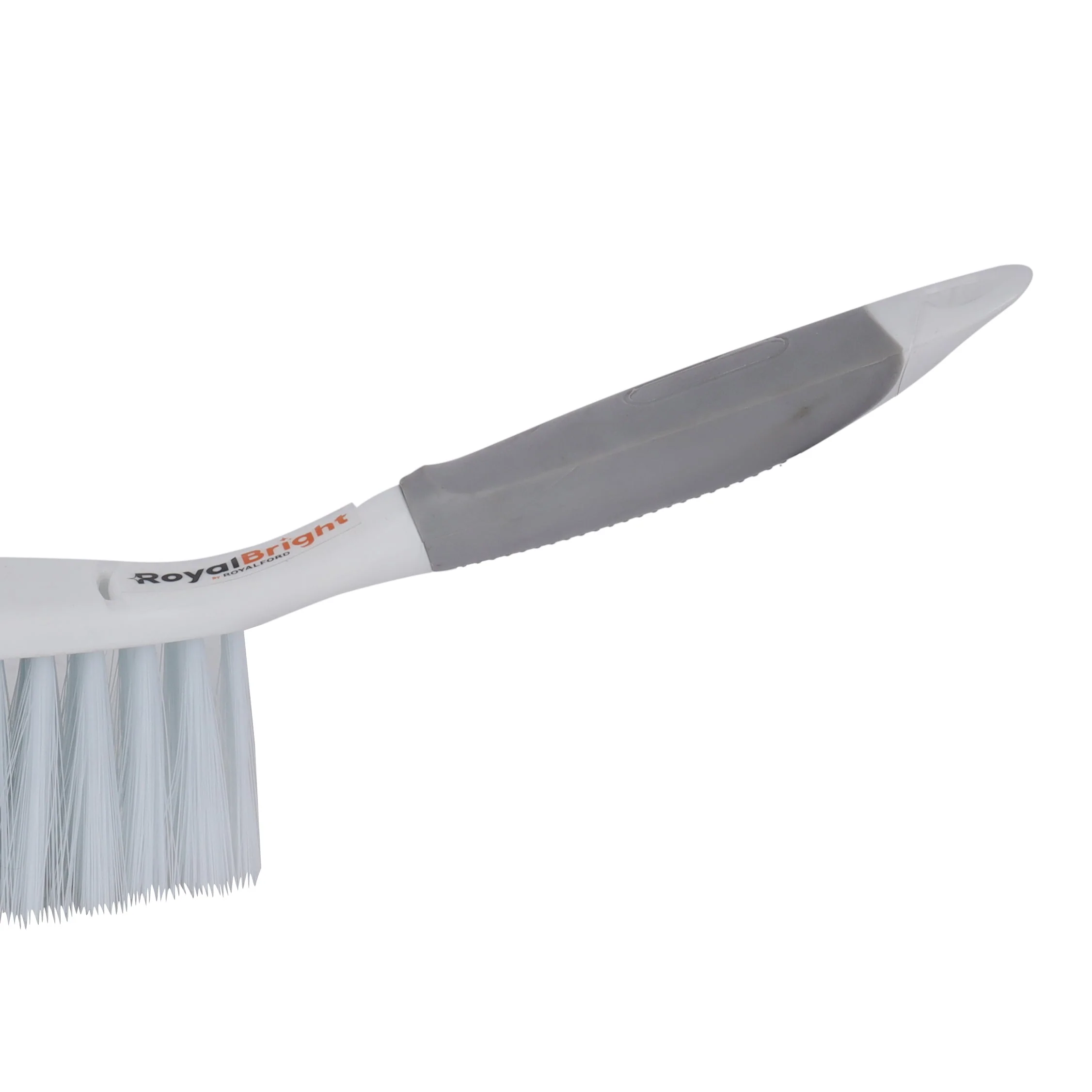 Royalford RF12842 RoyalBright CleanTech Multipurpose Brush| long ergonomic handle and flexible bristles| durable PP+TPR build for cleaning on tiles, floors and surfaces| - Image 2