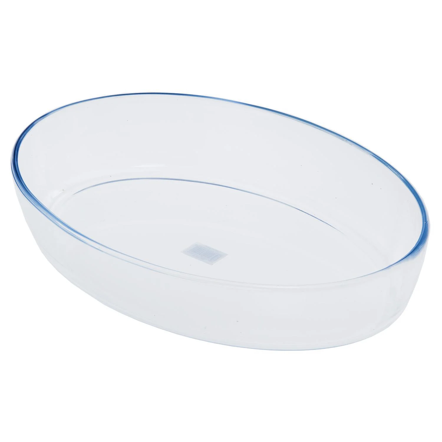 Royalford RF2700-GBD Glass Oval Baking Dish | crafted from durable glass, safe for microwave, oven & freezer| Freezer Safe, Non-Porous Surface and everyday use|