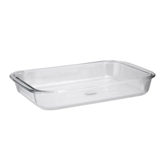 Royalford RF2709-GBD Glass Oblong Baking Dish Set, 2 Pcs | Glass Oblong Glass Baking Tin Set -2Pcs2.2 and 1L, Durable and Sturdy Glass Material Baking Trays for Multiple Baking Purposes - Image 4