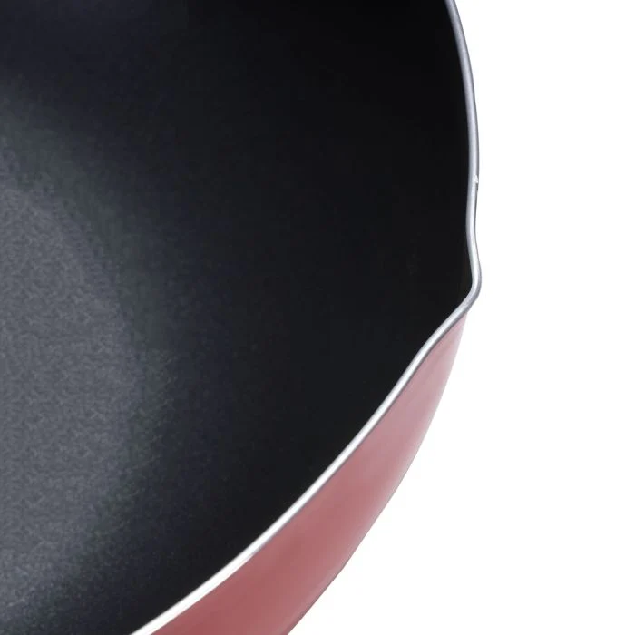 Royalford RF324WP26 Kadai Wok Pan, 26 CM - Induction Safe Frying Pan with Durable Non-Stick Granite Coating | Frypan & Heat-Resistant Handles | Cookware Casserole Pan |Ideal for Frying, Sauteing, Cooking & More - Image 3