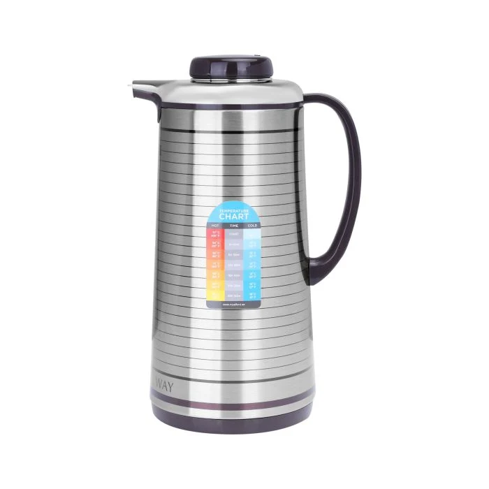 Royalford RF5288 1L Vacuum Flask - Heat Insulated Thermos for Keeping Hot/Cold Long Hour Heat/Cold Retention, Multi-Walled, Hot Water, Tea, Beverage | Ideal for Social Occasion, Commercial & Outings - Image 3