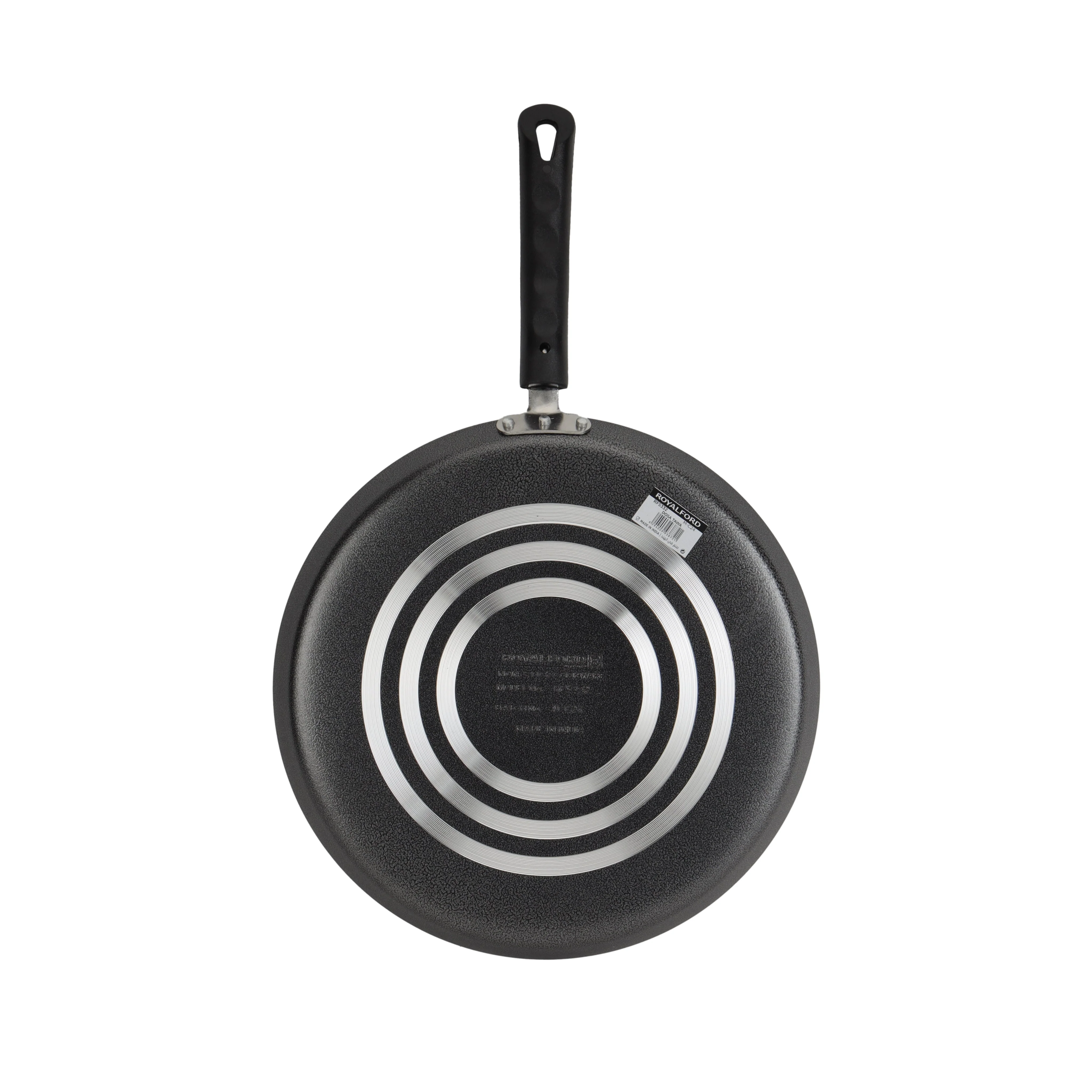 Royalford RF5332 Non-Stick Dosa Tawa 28cm | 3 Layer DuPont Coated Aluminium Flat Pan | Suitable for Dosa, Roti, Chapati with Even Heat Distribution for Everyday Cooking - Image 4