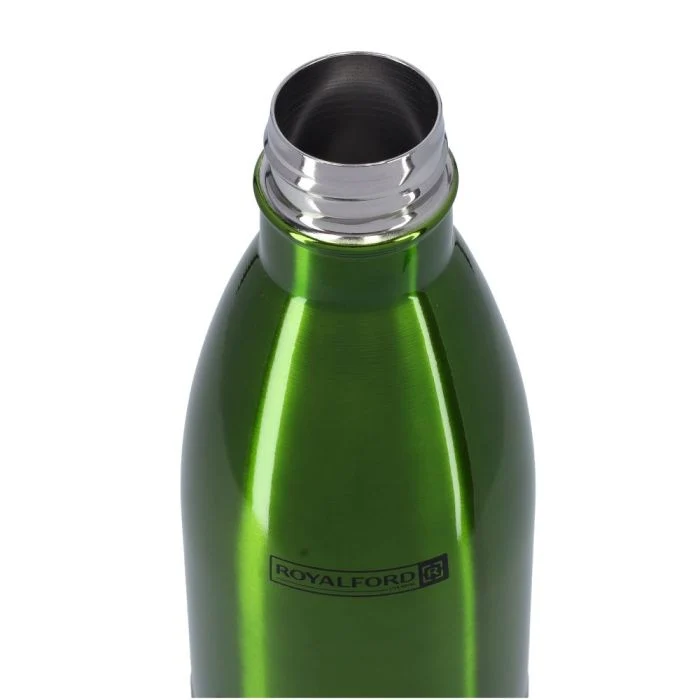 Royalford RF5770GR Stainless Steel Double Wall Vacuum Bottle | Hot & Cold Insulated | Leak Resistant | Perfect for Office, Travel , Gym , School & Outdoor Activities - Image 5