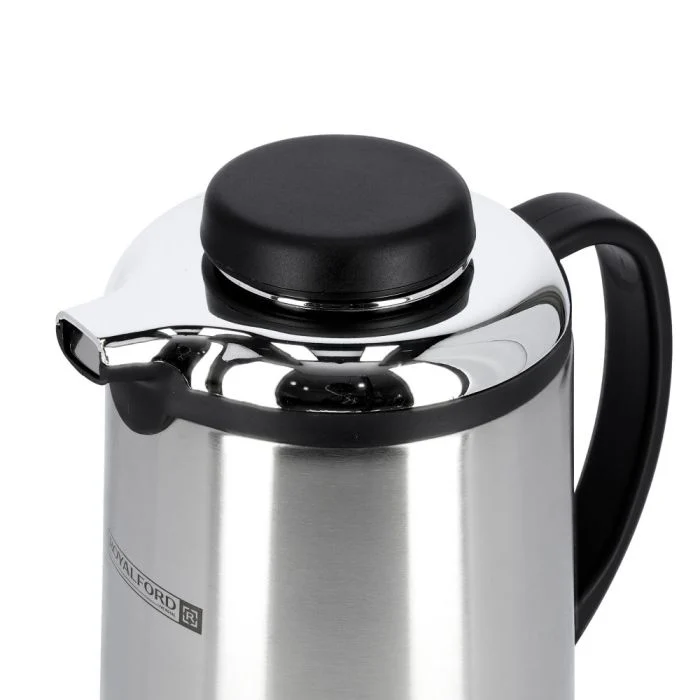 Royalford RF6894 Steel Vacuum Flask - 1 L| Leak-proof & Portable | 12 Hours Hold & Cold| Ideal for tea, coffee, hot chocolate, soup, smoothies & more - Image 4