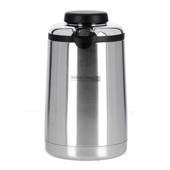 Royalford RF6895 Steel Vacuum Flask - 1.3L| Leak-proof & Portable | 12 Hours Hold & Cold| Ideal for tea, coffee, hot chocolate, soup, smoothies & more - Image 4