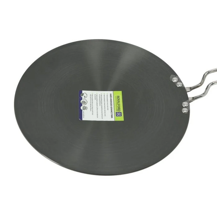 Royalford RF7904 Flat Tawa for Roti & Dosa | Durable Metal Cooking Pan with Even Heat Distribution | Suitable for Chapati, Paratha, Pancake , & Daily Indian Cooking - Image 5