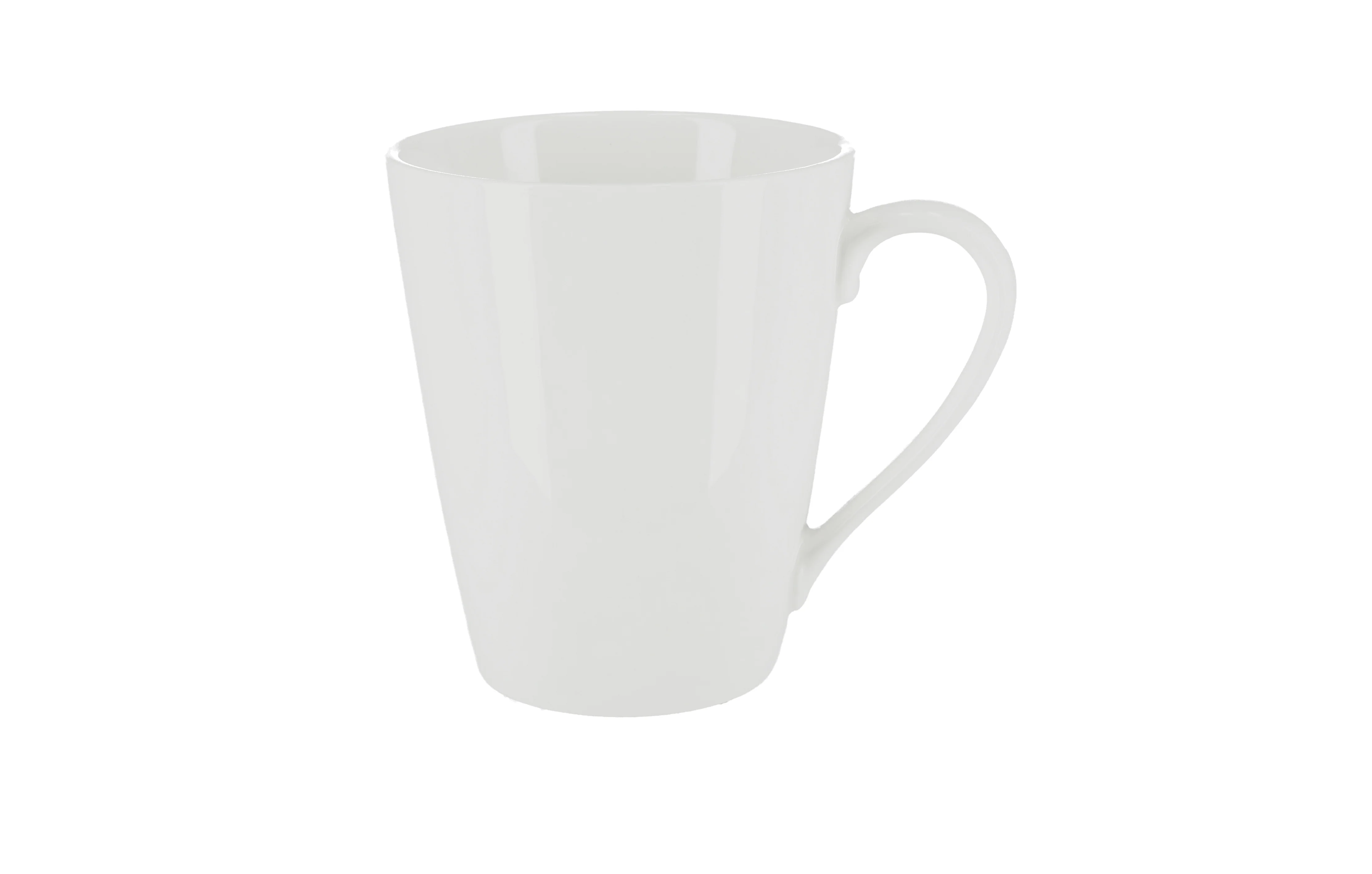 Royalford RF8017 230ml Magnesia Porcelain Mug | comfortable handle, broad mouth and lightweight design| Compact, durable finish for home and office or cafe use|