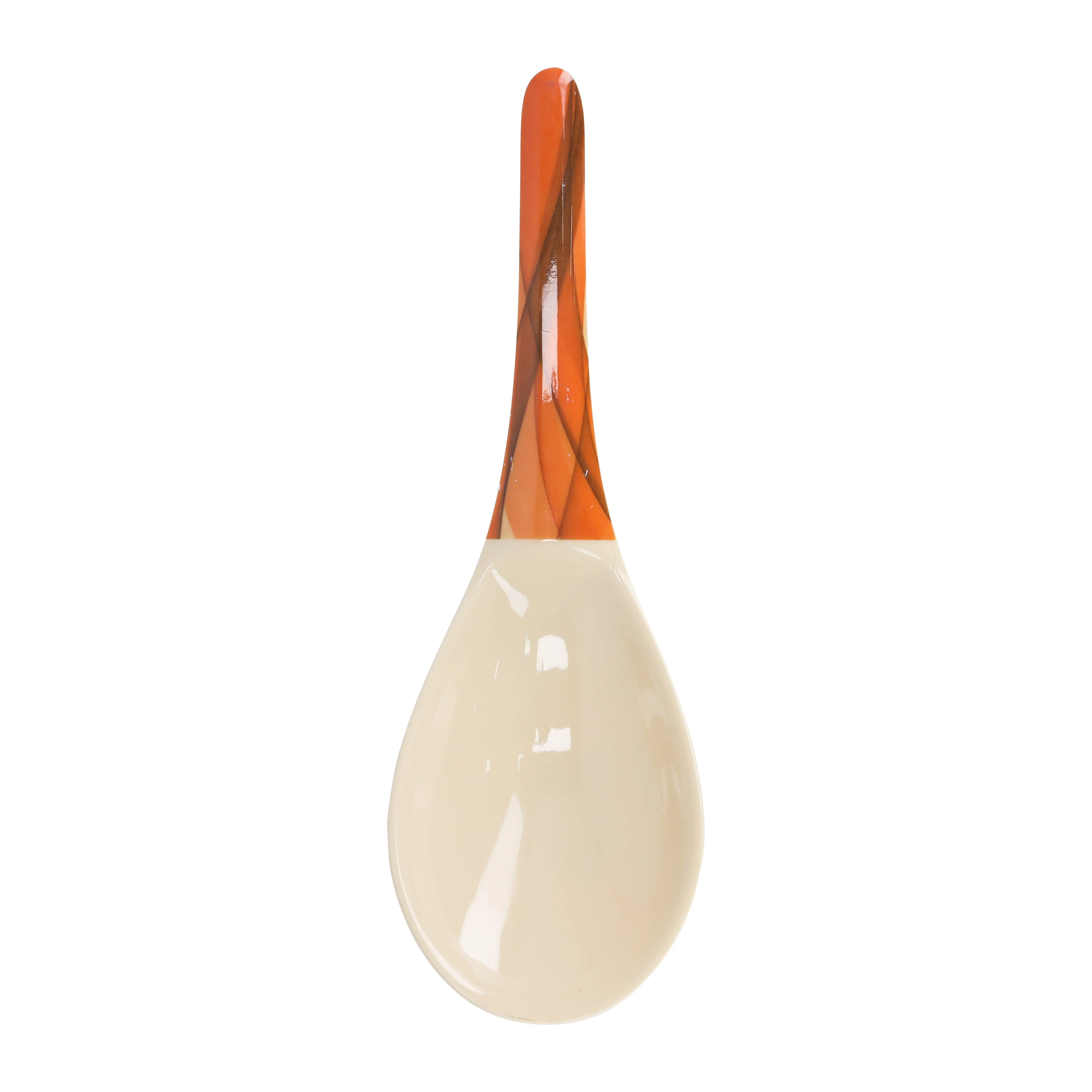 Royalford RF8092 Super Rays Rice Spoon | Heavy Weight | FDA Approved Melamine Spoon | Durable Food Grade Serving Spoon for Rice, Curry, Home Kitchen & Restaurant Use