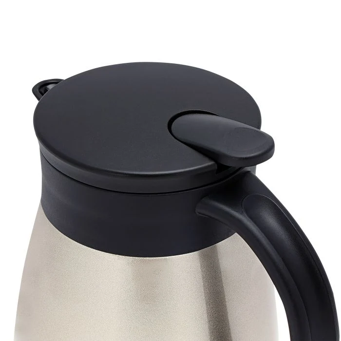 Royalford RF8304 1L Insulated Vacuum Thermal Flask - Portable Double Walled Stainless Steel Vacuum Isolating Jug for Tea, Coffee, Hot & Cold Drinks | Lightweight & Leak Resistant Insulated Travel Mug | Perfect Hot & Cold Beverages - Image 7