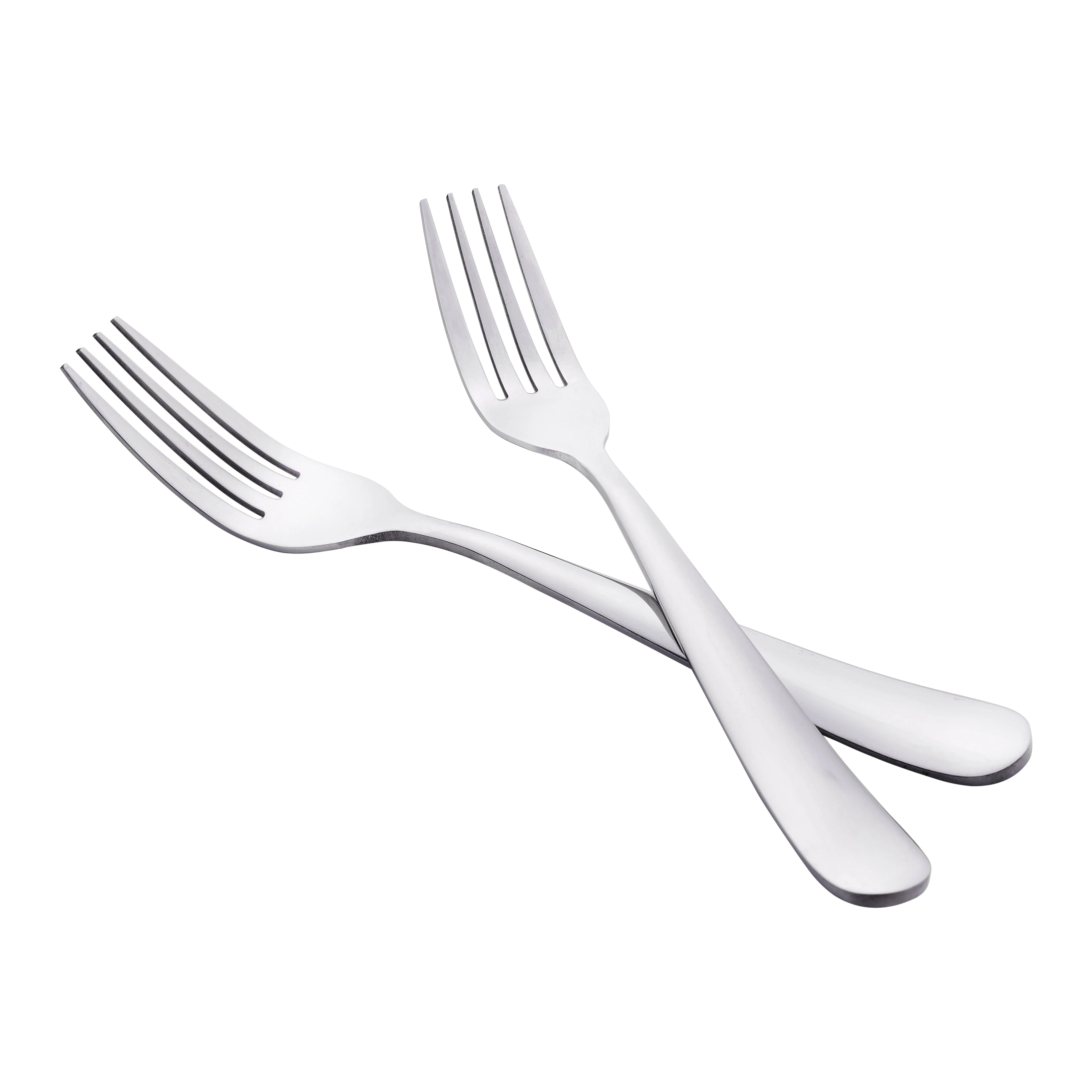 Royalford RF8670 Stainless Steel Dinner Fork Set | 2 Pcs Mirror Finish Dishwasher Safe Table Forks | High Grade Steel Ergonomic Design | Stain Resistant Cutlery - Image 3