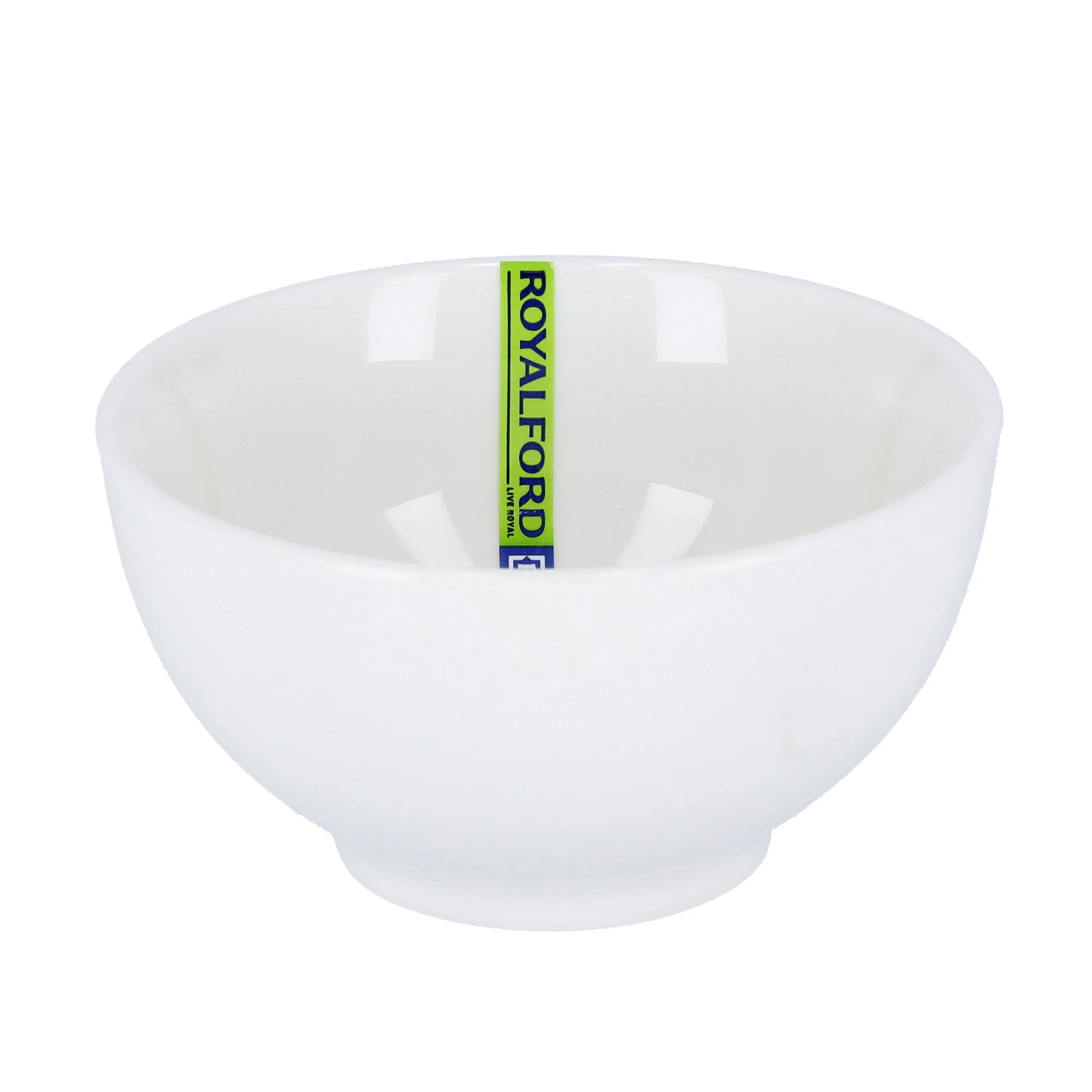 Royalford RF8764 4.5 Inch Porcelain Bowl | Classic White Serving Bowl for Snacks, Desserts, Condiments, Sauces & Daily Dining Use at Home, Hotels or Restaurants - Image 3