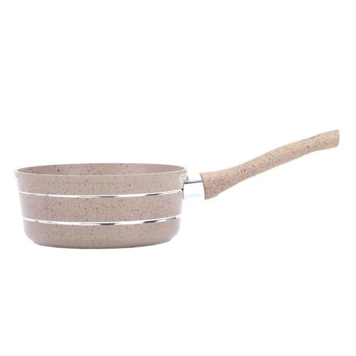 Royalford RF9474 Smart Saucepan with Durable Marble Coating - High-Quality Forged Aluminium Construction, Non-Stick Pan for Gas, Induction & Ceramic Hobs - 3.8MM Induction Bottom - (18x8.5) cm - Image 2