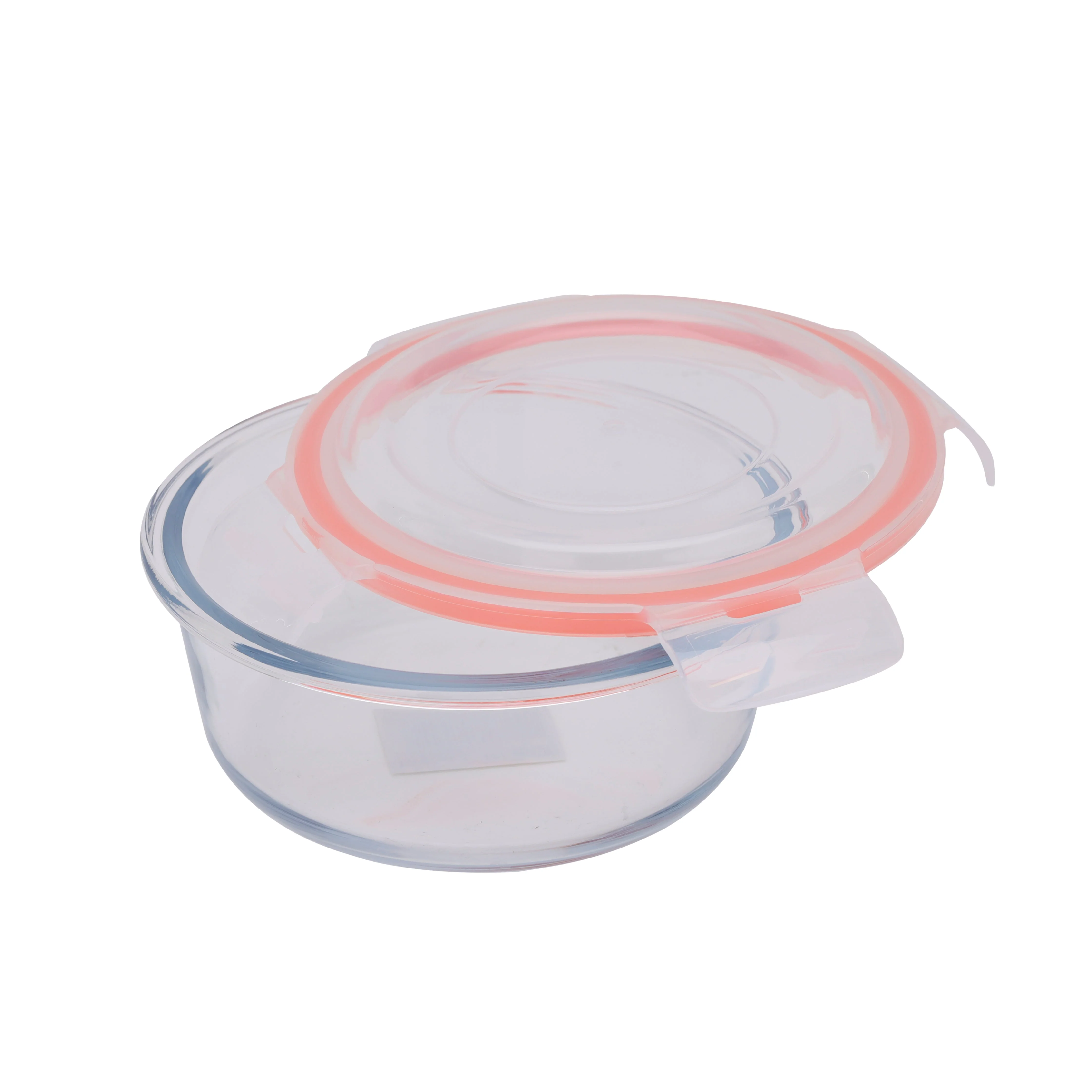 Royalford RF9502 Glass Airtight Container | Borosilicate Heat-Resistant Food Storage Box | Lock Lid | Leakproof Design | Microwave, Freezer & Dishwasher Safe Design - Image 3