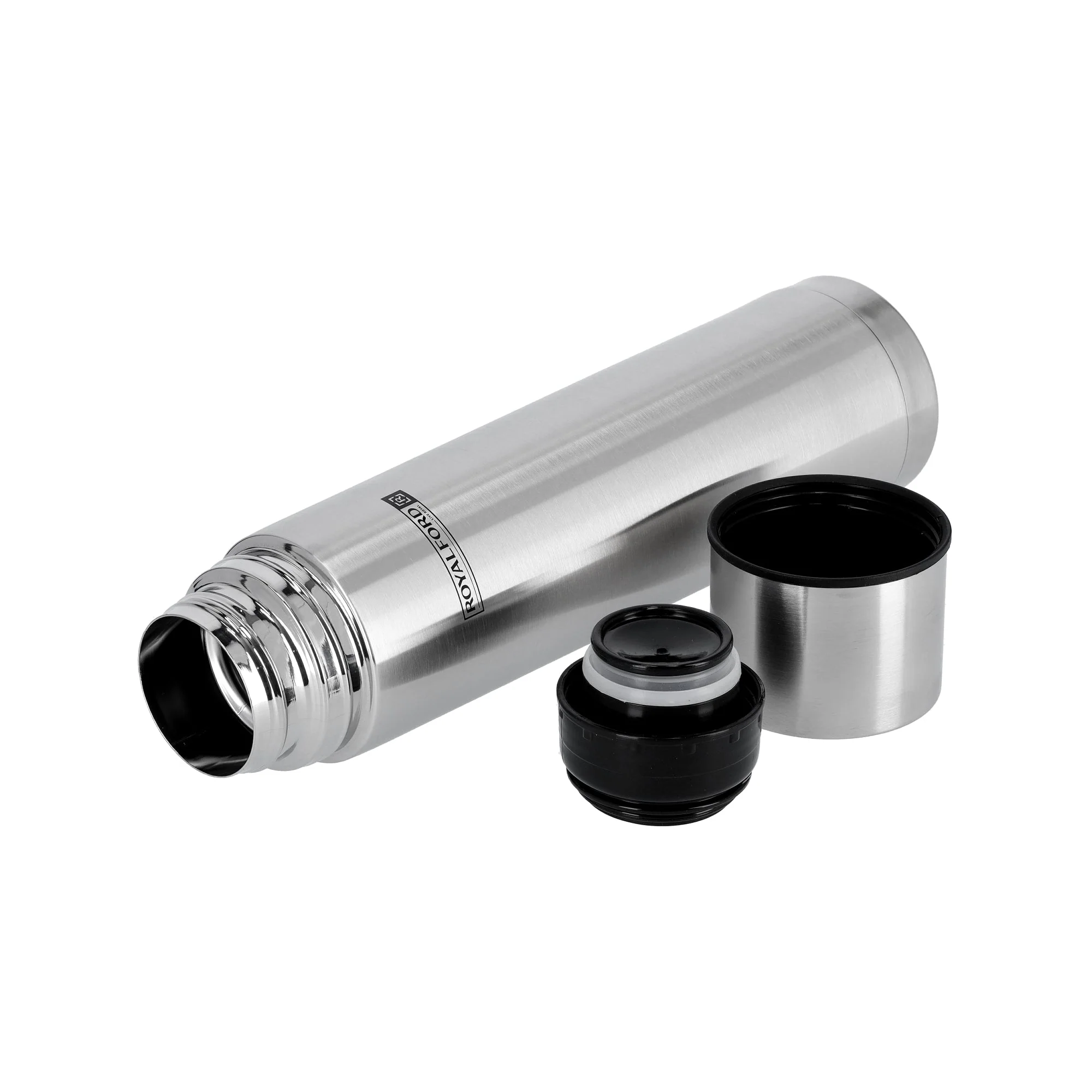 Royalford RF9781 Vacuum Bottle 750ml | Stainless Steel Double Wall Insulated Water Bottle | 304 Stainless Steel Inner Pot | Keeps Drinks Hot & Cold for Long Hours - Image 3