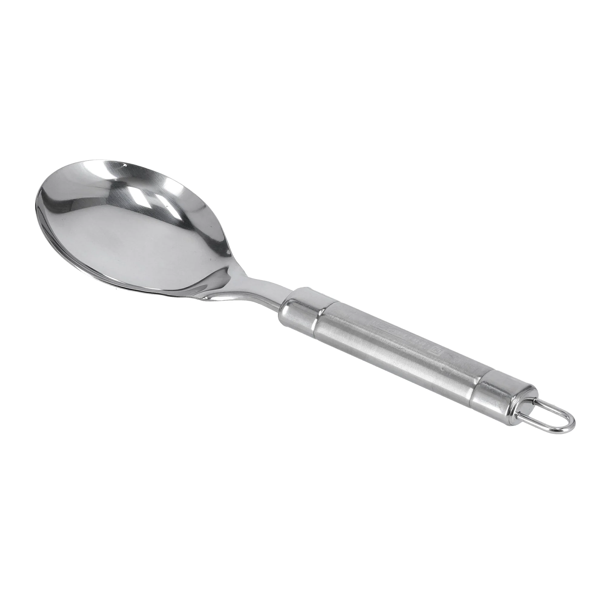 Royalford RF9847 Stainless Steel Rice Spoon | Ergonomic Handle | Durable Rust-Resistant Kitchen Spoon for Serving Rice, Grains, Curries and Everyday Cooking Use - Image 2