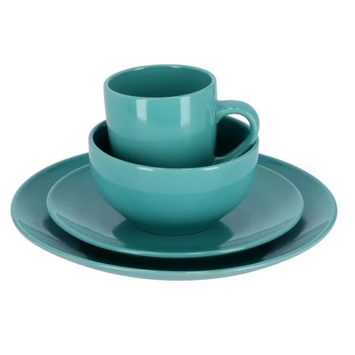 Royalford RF9868 16-Piece Stoneware Dinner Set | Premium Ceramic Tableware | Dishwasher, Oven & Freezer Safe | Modern Matte Finished Dinnerware | Perfect For Home use - Image 3