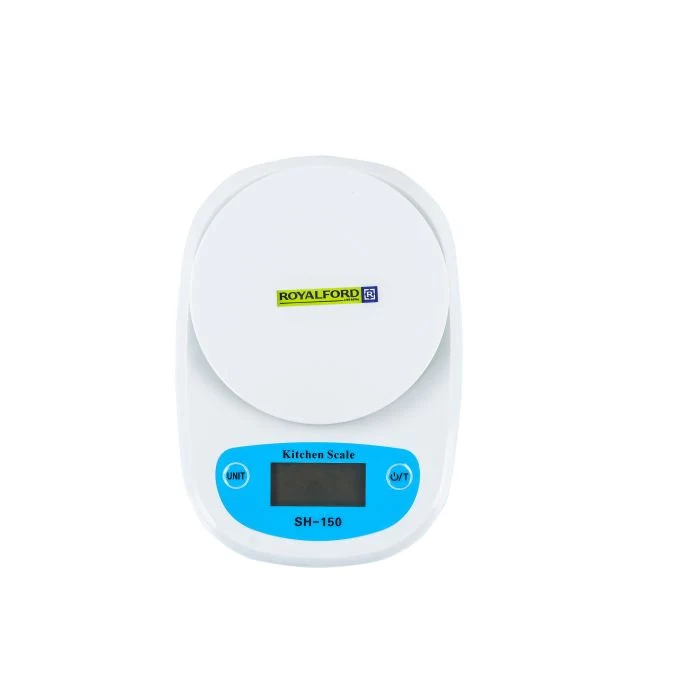 Royalford RF9980 Electric Kitchen Scale | 5Kg Digital Food Weighing Scale | Transparent Bowl | High Precision Sensor System| Multi-Unit Display| Auto Zero-Off Feature - Image 5