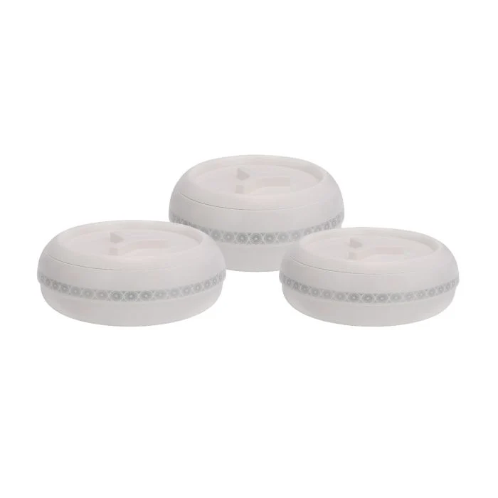 Royalford Zoria Insulated Casserole Set of 3- RF11033| PP Body with Stainless Steel Inner Casting Hotpot| Comes in Small, Medium and Large Sizes| BPA-Free| Easy to Carry - Image 7