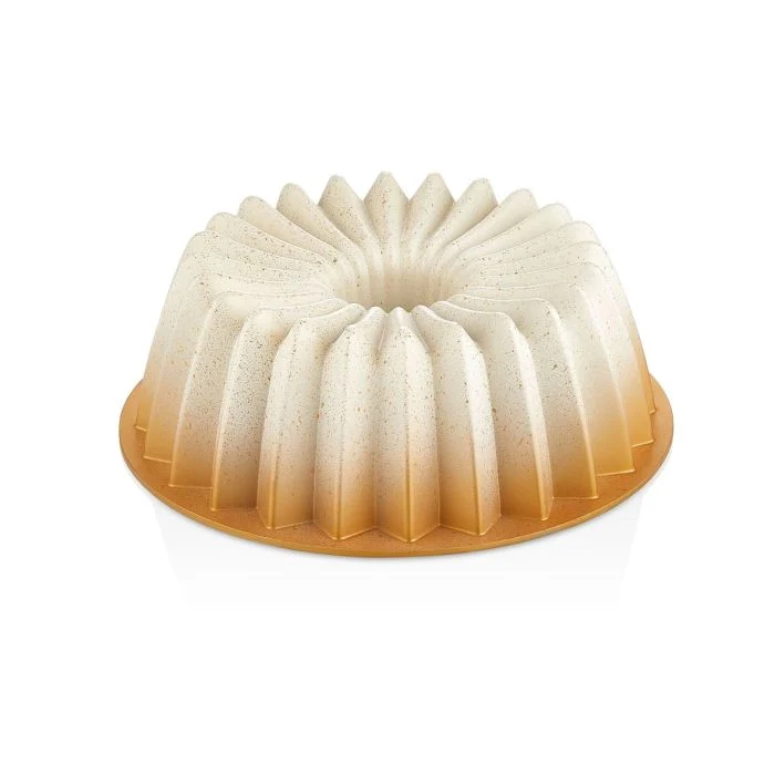 Supreme Bundt Cake Pan, Aluminium Bundt Cake Tin, RF10836 | Non-Stick Granite Coating for Easy Release & Clean Up | Oven Safe Bakeware - Image 2