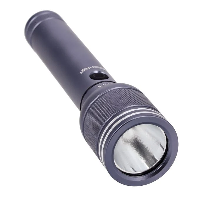Waterproof LED Flashlight, USB Rechargeable, GFL51078 | Aircraft Aluminium Alloy Body | 4hrs of Working | 3.7V 3000mAh Li-Ion Battery | 2000m Range | Indoor/Outdoor Use - Image 4